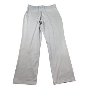 Nike Dri-Fit Men's XL Gray Baseball Pants Polyester Slide Protection Infield